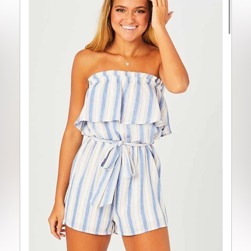 New with tags altard state Bree striped romper